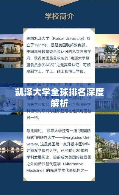 凯泽大学全球排名深度解析